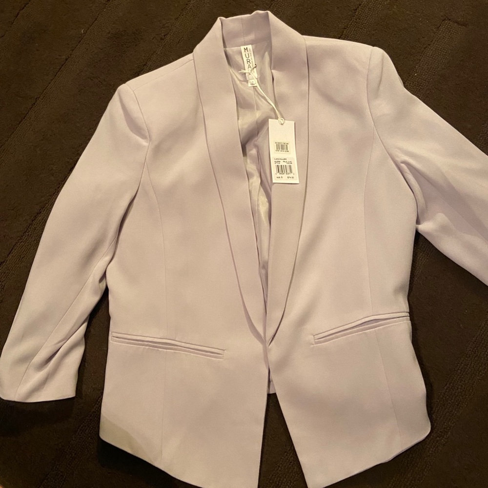 Nordstrom mural brand new pale lilac blazer